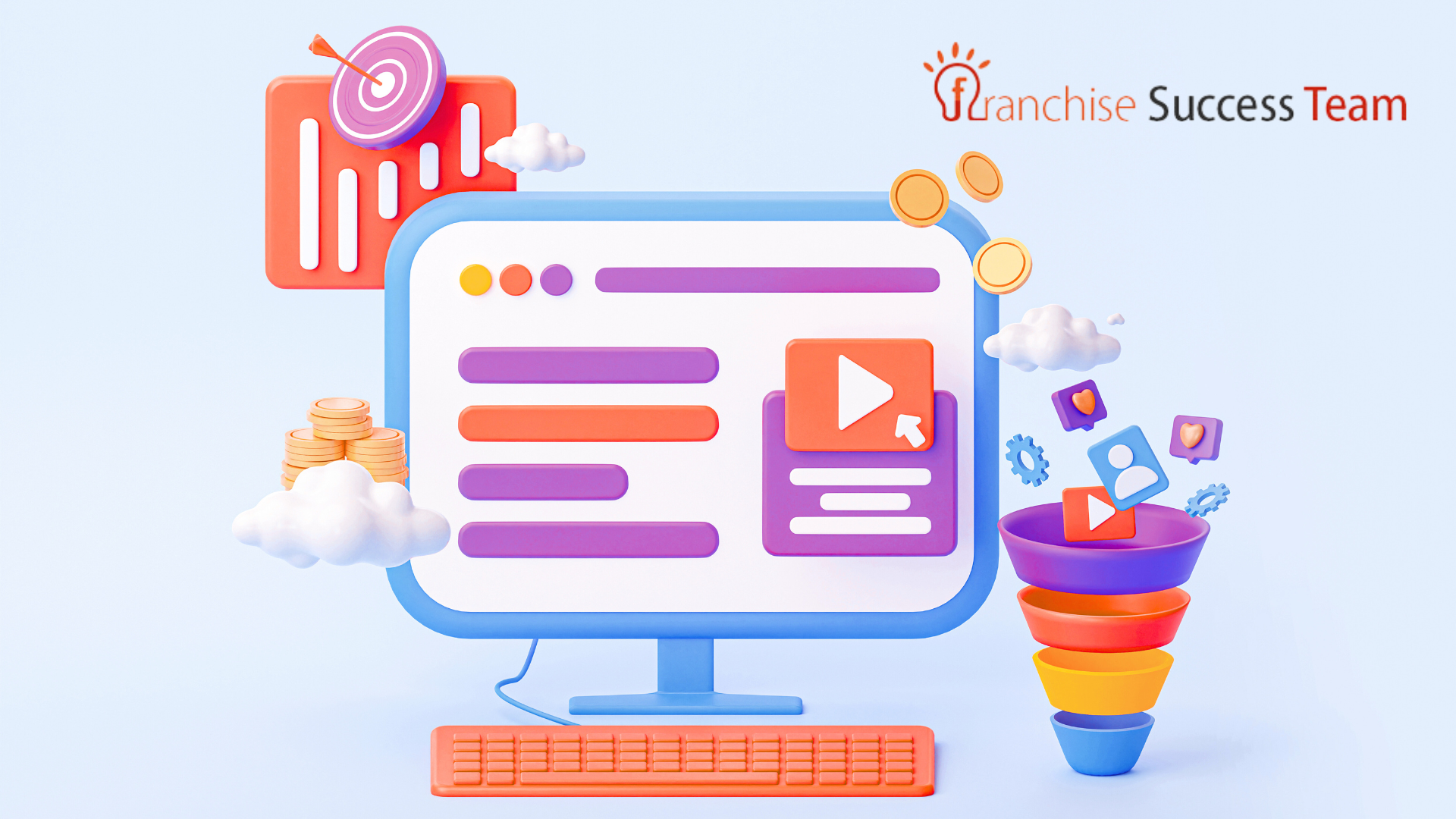 cross channel funnels for franchises from social to site to store